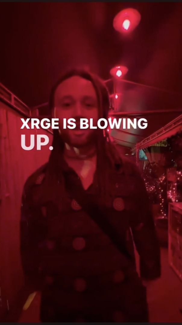 Xrge blowing up